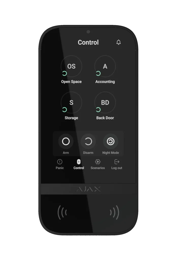 Ajax KeyPad TouchScreen Jeweller