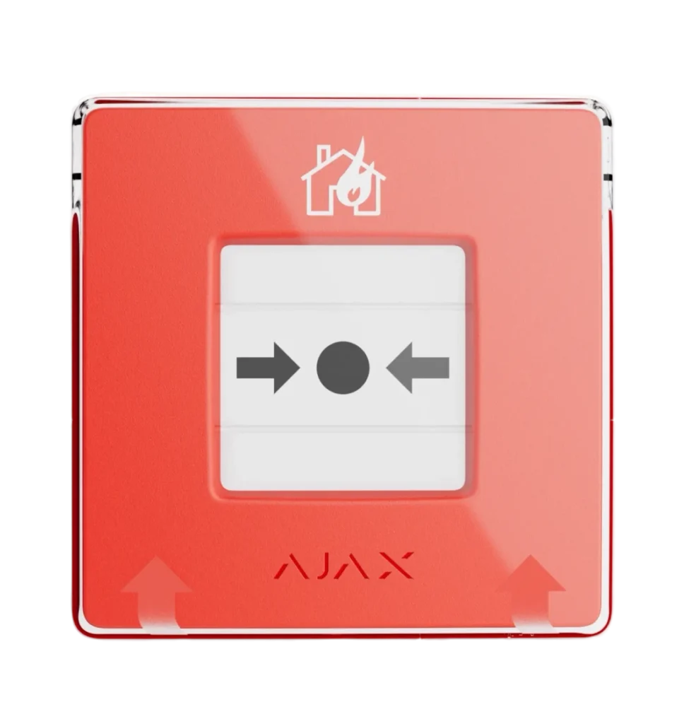Ajax ManualCallPoint (Red) Jeweller